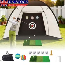 10x7ft Golf Practice Net Golf Hitting Aid Training Driving Chipping Indoor Out