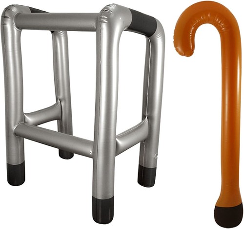 Inflatable zimmer frame - inflatable,