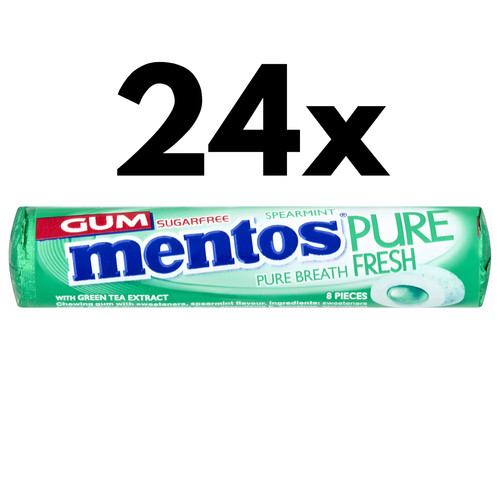 Mentos pure fresh spearmint - mentos,