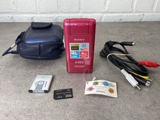 Sony MHS-PM5 HD Bloggie Digital Camcorder In Rare Pink