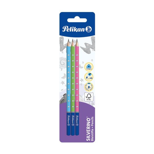 Pelikan set silverino hb - pelikan,