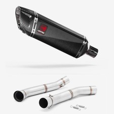 Lextek SP9C Exhaust 300mm with Link Pipe for KTM 690 Duke (12-15)