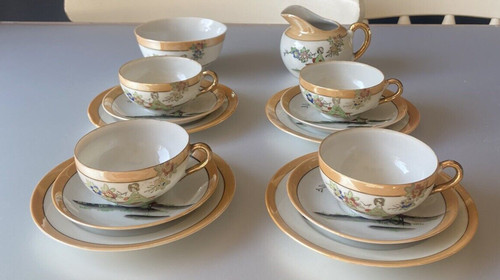 Japanese bone china coffee - bone, china,