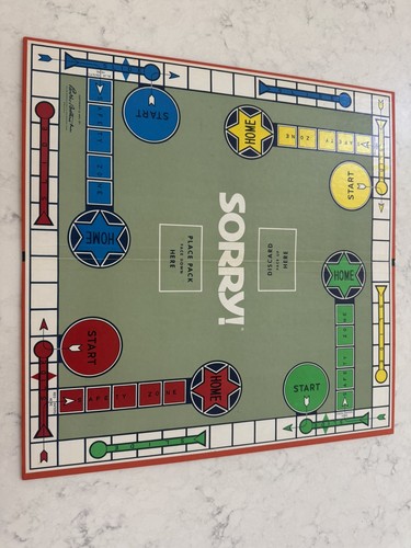 Vintage 1972 sorry board game - vintage-,