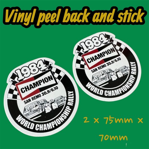 1984 world championship rally - championship,