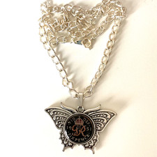 1951 Enamelled Sixpence Coin