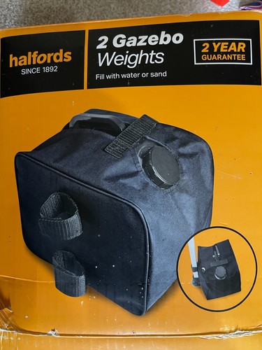 Halfords gazebo weights - halfords, 2