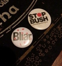 Vintage StWC Button Badges