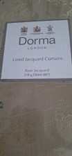 Dorma Rose Jacquard Curtains -