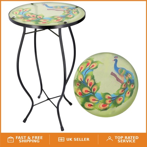 Elegant 5cm peacock mosaic - peacock,