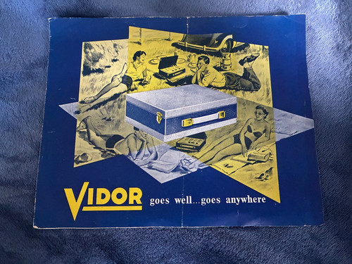Vidor 1950s portable - , radios