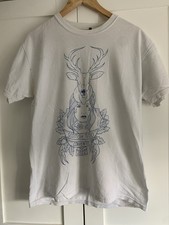 Abandon Ship Apparel T-Shirt Abandonship Inverted Cross Skull Design Size medium