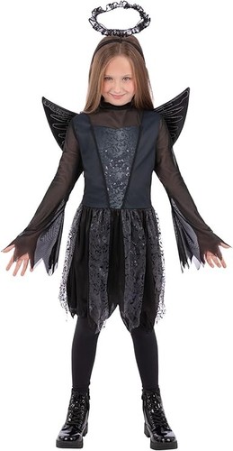 Girls dark angel costume dress - girls,