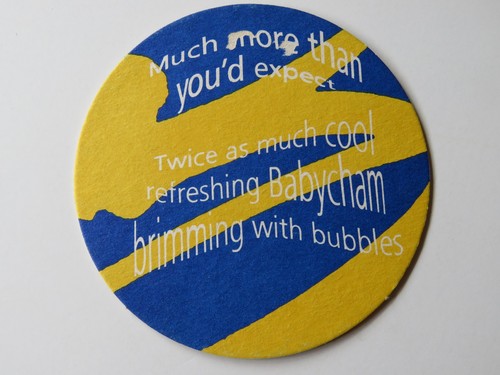 Beer pub coaster babycham - coaster,
