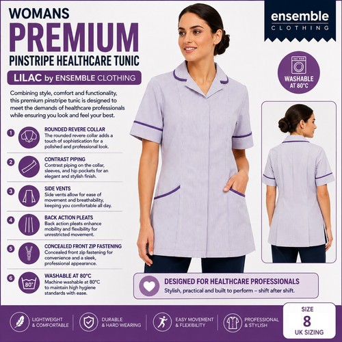 Womens pinstripe healthcare - pinstripe,