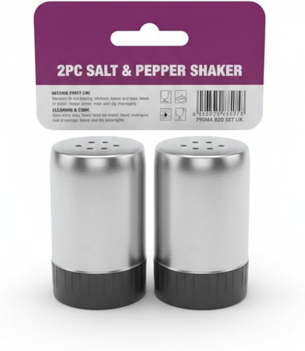 Salt pepper shaker set - salt,