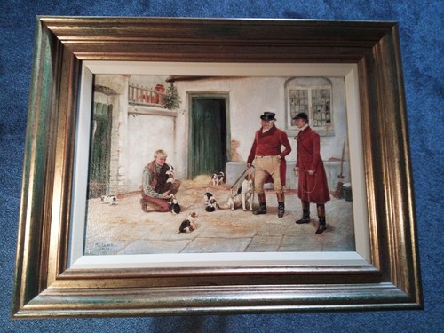 Vintage 1931 signed oil - vintage,