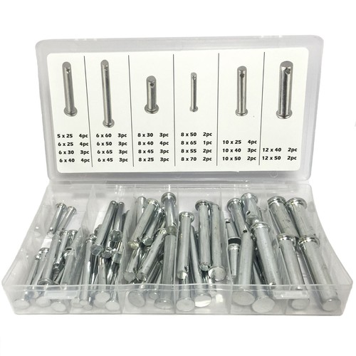 Piece clevis pin assortment - 60,