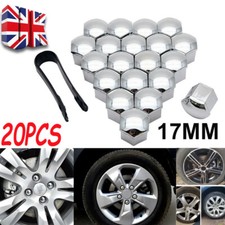 20PCS 17MM CHROME ALLOY CAR