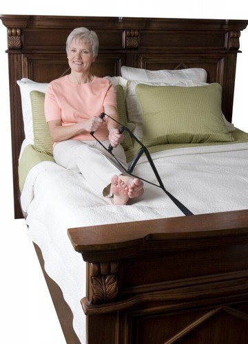 Bed caddie assist - caddie, rope