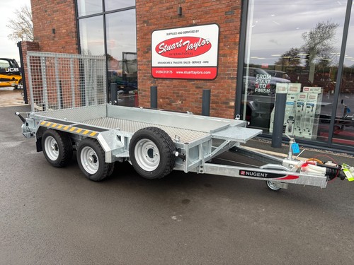 Nugent plant trailer 10ft6 - plant,