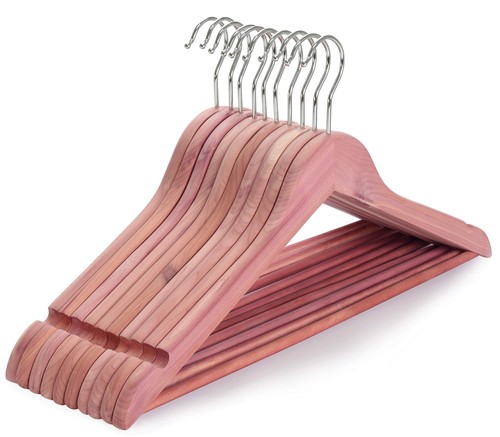Red cedar wooden hangers - wooden,