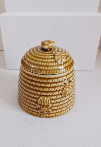 Vintage glazed 1960 beehive - vintage, 1960's