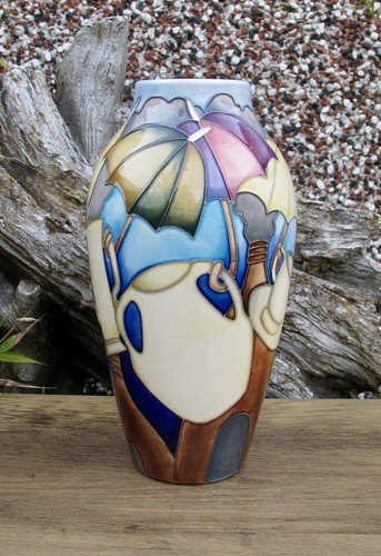 Moorcroft april showers vase - ,