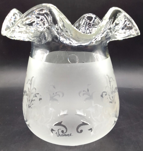 Vintage vianne signed frosted - vianne,