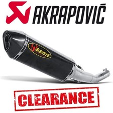 Suzuki GSXR600 GSXR750 2006-2007 Akrapovic Carbon Fibre Road Exhaust Silencer