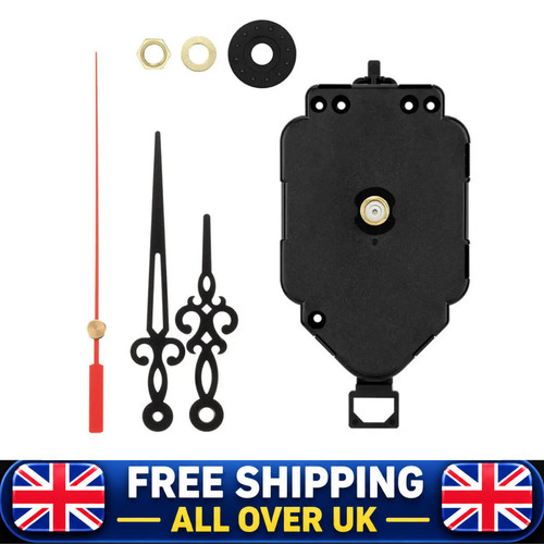 Quartz pendulum clock movement - clock,