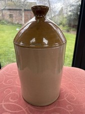 STONEWARE LARGE FLAGON 