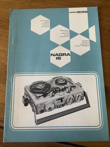 Nagra tape recorder - nagra, leaflet
