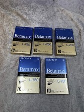 5 X Sony Betamax Video