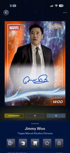 Marvel topps digital jimmy - marvel,