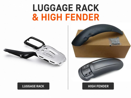Triumph luggage rack - luggage, carrier
