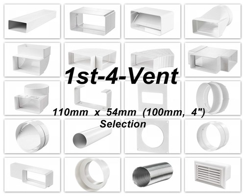 110mm 54mm flat - flat, channel