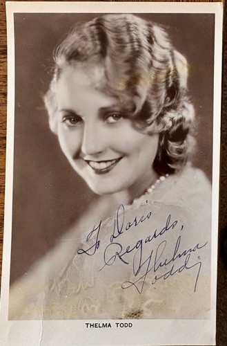 Thelma todd film - /, marx