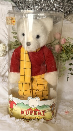 Vintage 1986 rupert bear - bear, by
