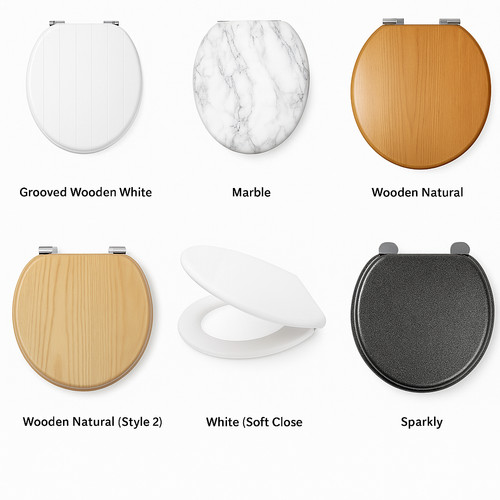 Universal toilet seat - toilet,