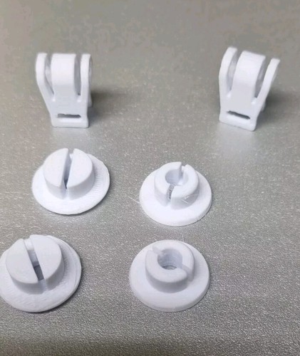 Fridge shelf clip set
