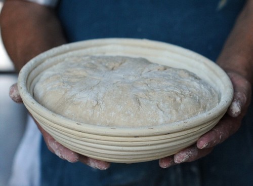 Round banneton bread - round, 1
