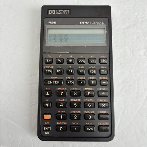 Hewlett packard 42s - packard, hp