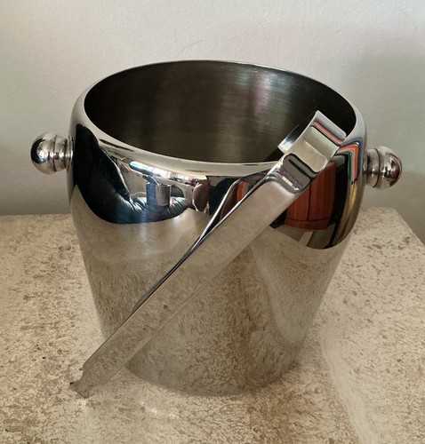 Stainless steel ice bucket - bucket, &