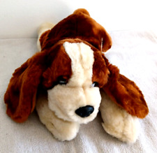 Toys R Us Animal Alley Basset Hound Puppy Dog Soft Toy Plush Vintage Sad Eyes