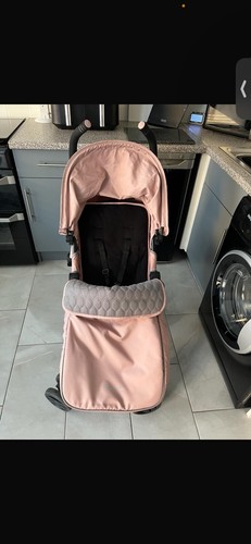 Pink silver cross - , stroller