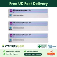Clotrimazole Cream 50g x3 1%
