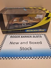 Scalextric C2465 Ford GT40 Mk2 1966 Le Mans Bronze #5 1:32 Scale Slot Car