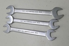 BRITOOL OPEN ENDED AF SPANNERS x 3, 2J5662 2J5056 2J6268