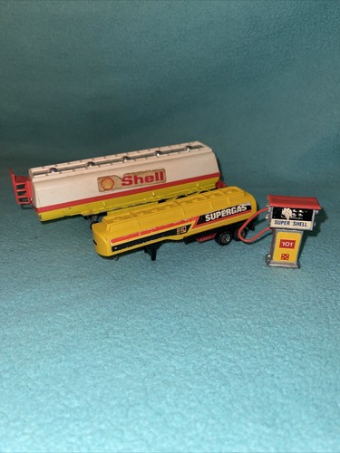 Matchbox tankers and pump - tankers,